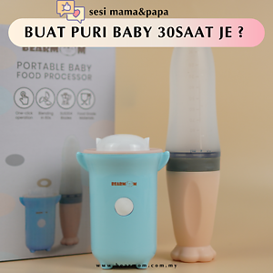 BEARMOM PORTABLE MINI FOOD PROCESSOR